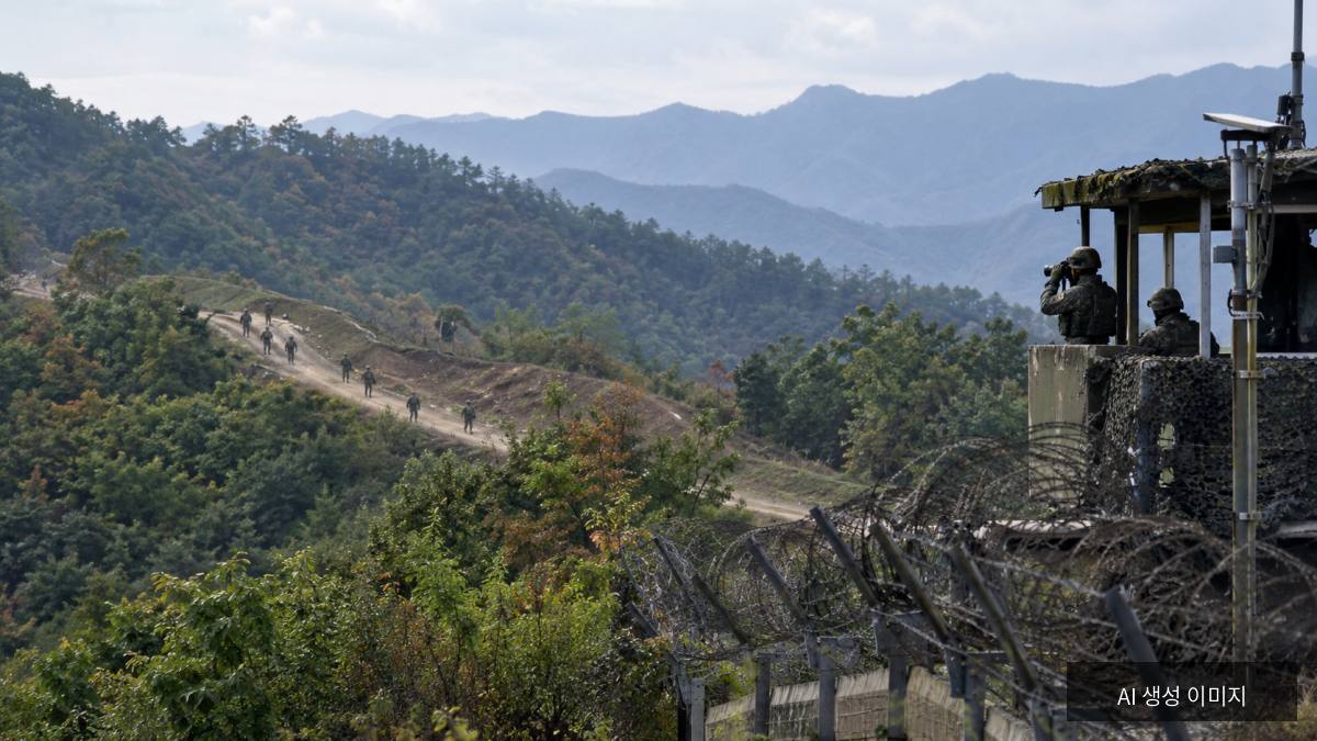 북한군, DMZ 폭발 사고 당일 동부전선 군사분계선 침범…군 즉각 대응