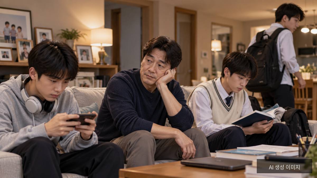 송일국, 중2 된 대한·민국·만세 사춘기에 "하루하루 기도…너무 힘들다"